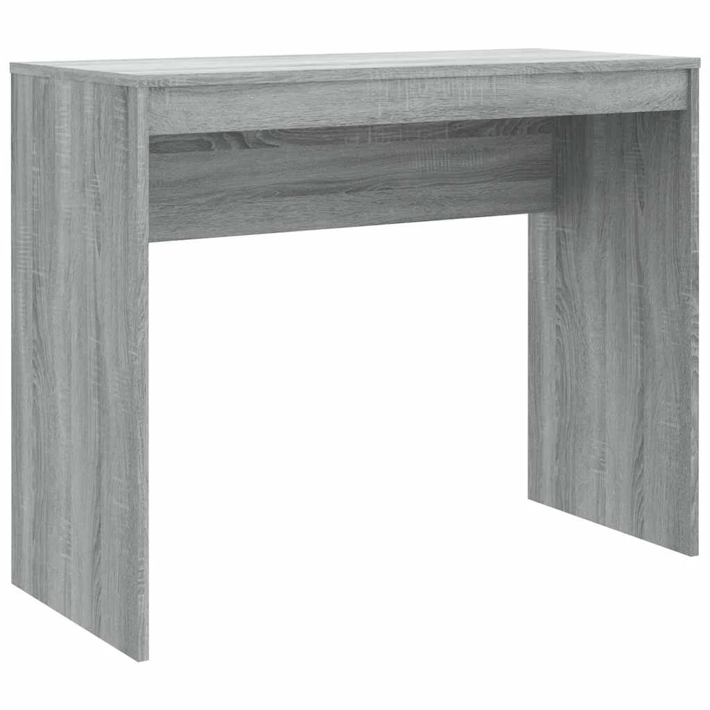 Bureau 90 x 40 x 72 cm sonoma gris bois d'ingénierie – vue de côté