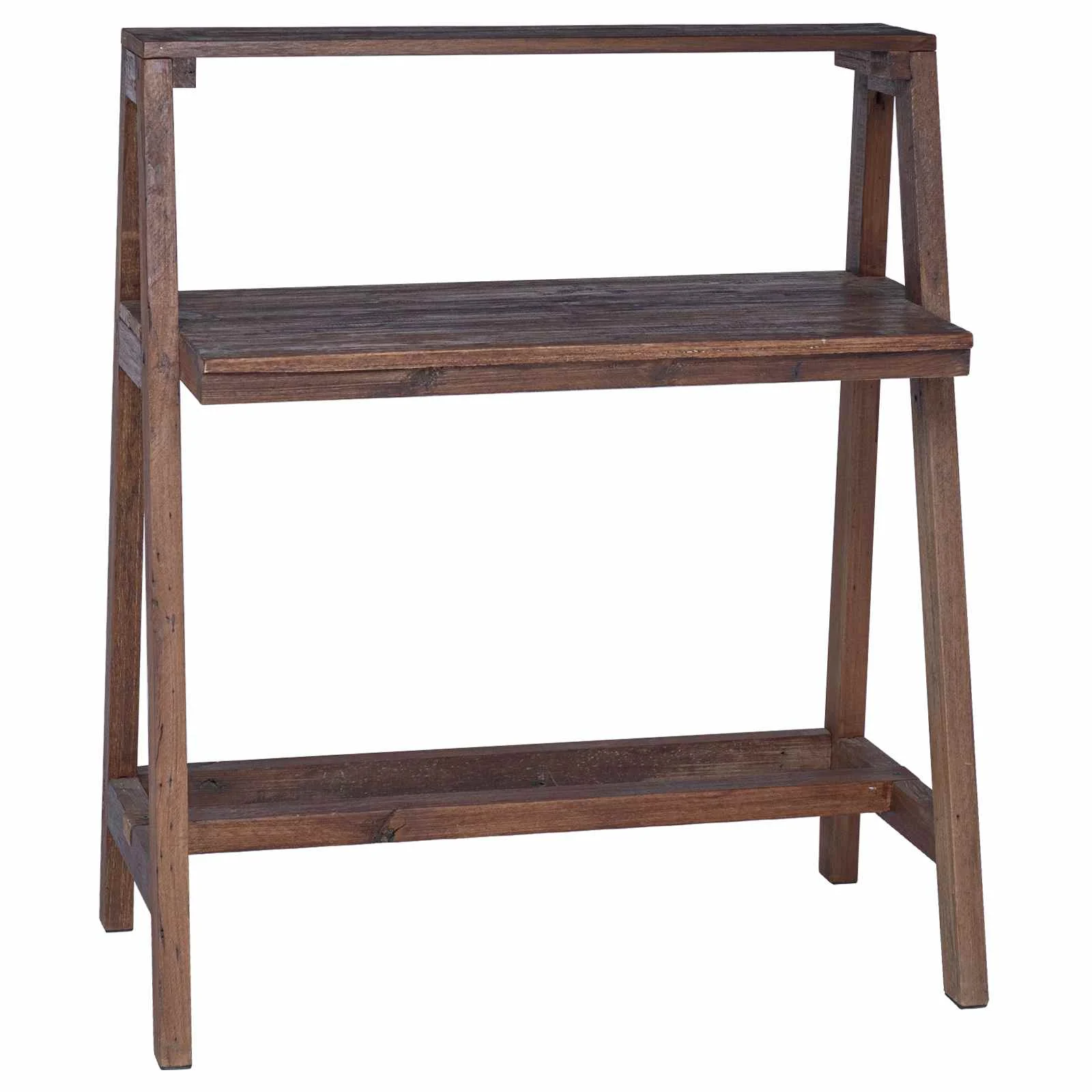 Bureau 90 x 50 x 103 cm brun – vue de côté