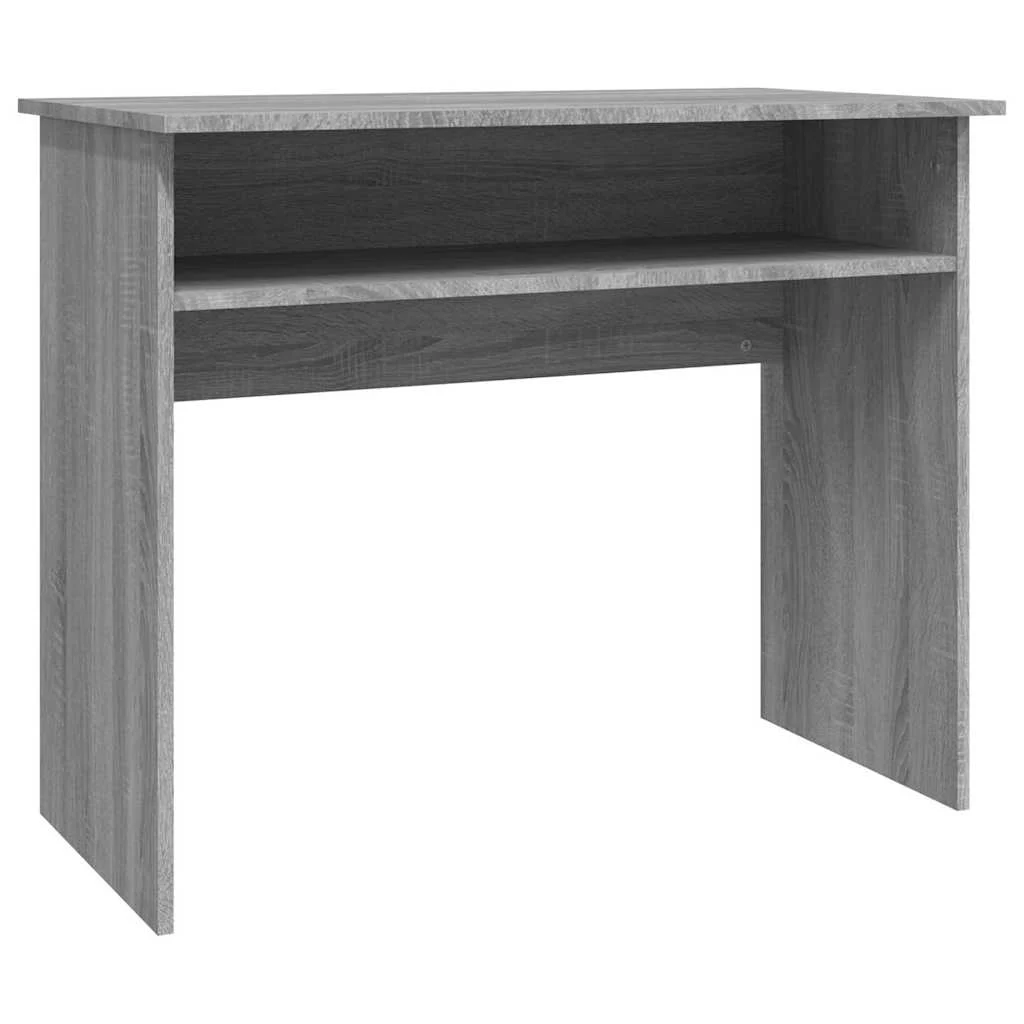 Bureau 90 x 50 x 74 cm sonoma gris bois d'ingénierie – vue de côté