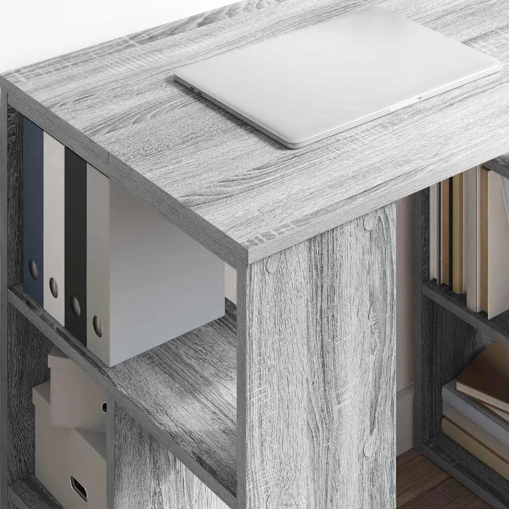 Bureau 90 x 50 x 75 cm sonoma gris bois d'ingénierie – vue en situation