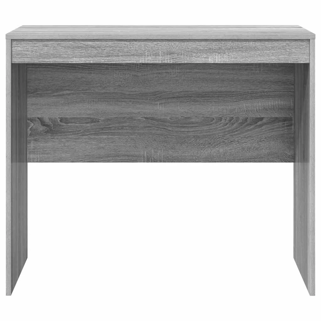 Bureau 90 x 50 x 76 cm sonoma gris bois d'ingénierie – vue de dessus