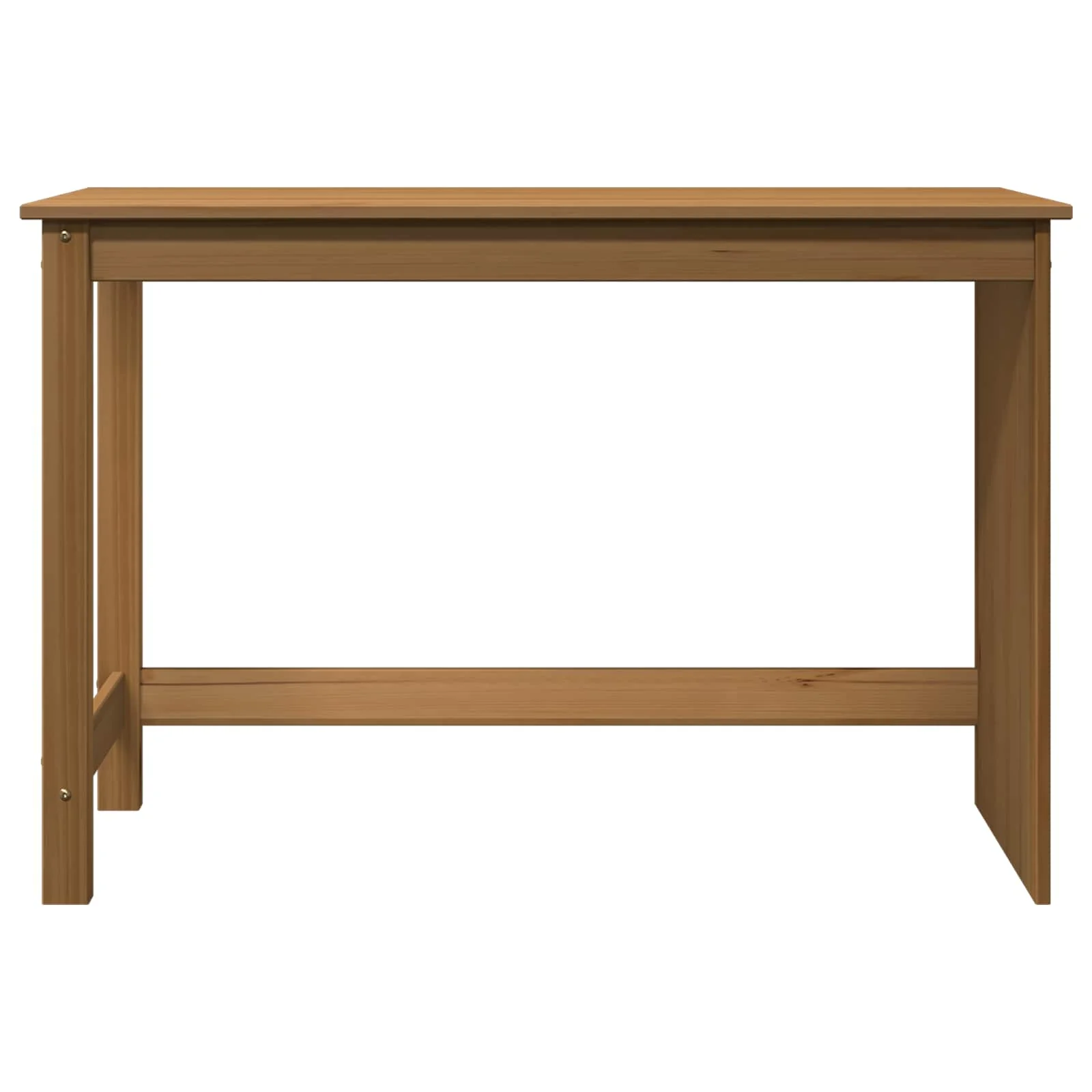 Bureau Bois 112 x 50 x 75 cm marron miel bois massif de pin – vue en situation