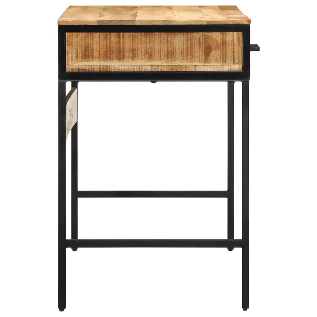 Bureau d'écriture 100 x 50 x 75 cm brun – vue de dos