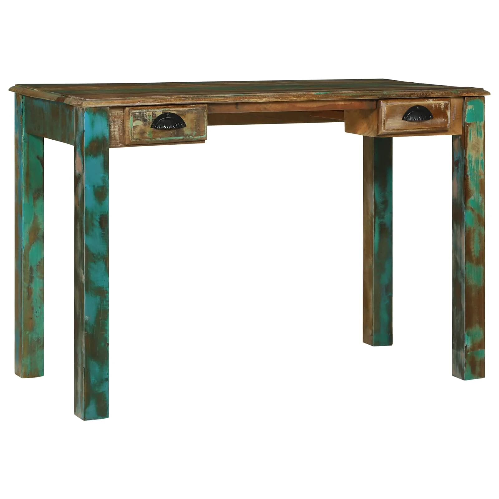 Bureau d'écriture 112 x 55 x 76 cm brun – vue en situation