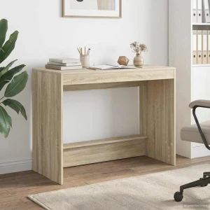 Bureau de lit 100 x 45 x 75 cm chêne sonoma bois d'ingénierie – vue d’ensemble
