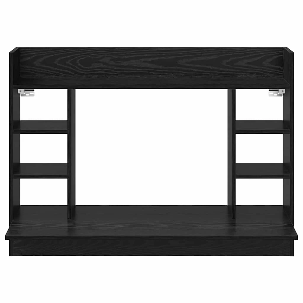 Bureau mural 105 x 48 x 75 cm bois ancien bois d'ingénierie – vue de dessus