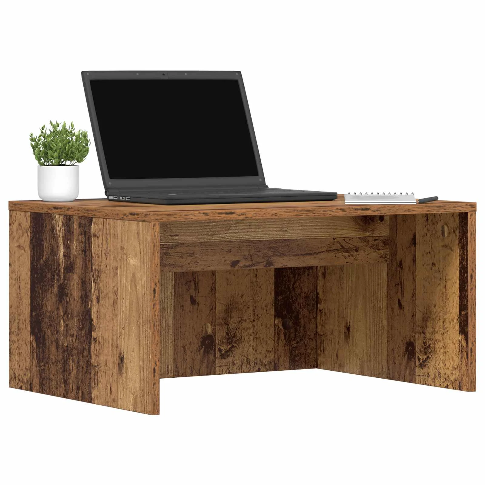 Bureau mural 60 x 45 x 30 cm bois ancien bois d'ingénierie – vue de détail