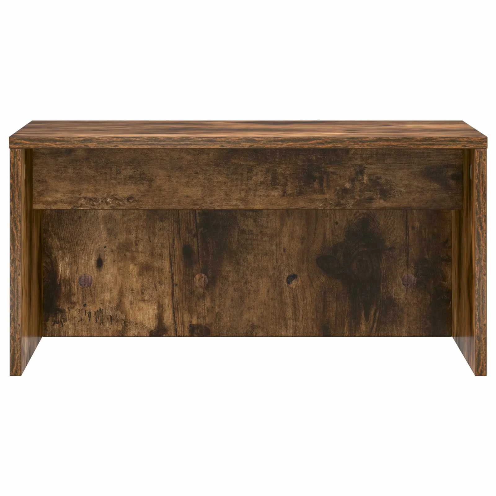 Bureau mural 60 x 45 x 30 cm chêne fumé bois d'ingénierie – vue de dessus