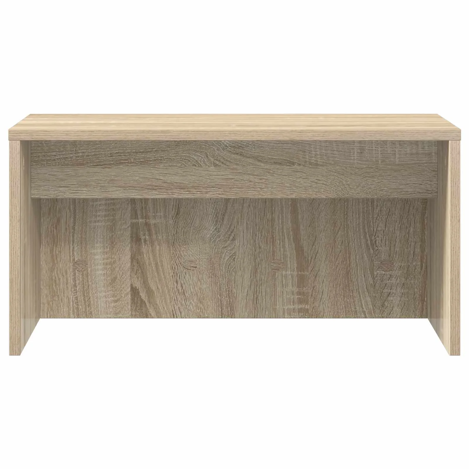 Bureau mural 60 x 45 x 30 cm chêne sonoma bois d'ingénierie – vue de dessus