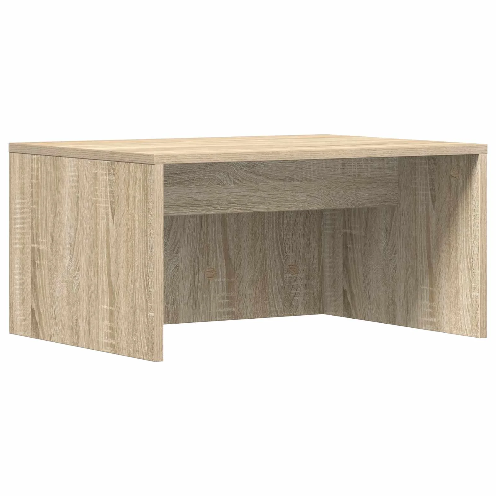 Bureau mural 60 x 45 x 30 cm chêne sonoma bois d'ingénierie – vue de côté