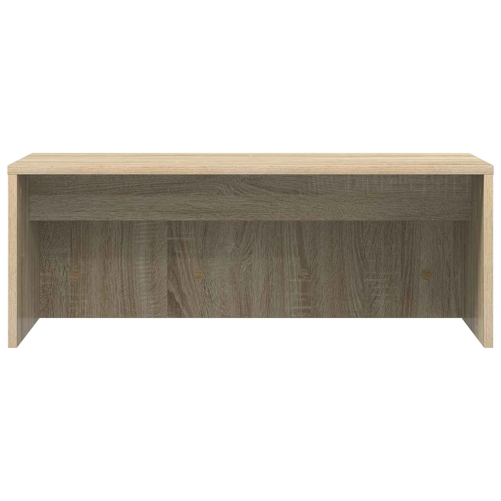 Bureau mural 80 x 45 x 30 cm chêne sonoma bois d'ingénierie – vue de dessus
