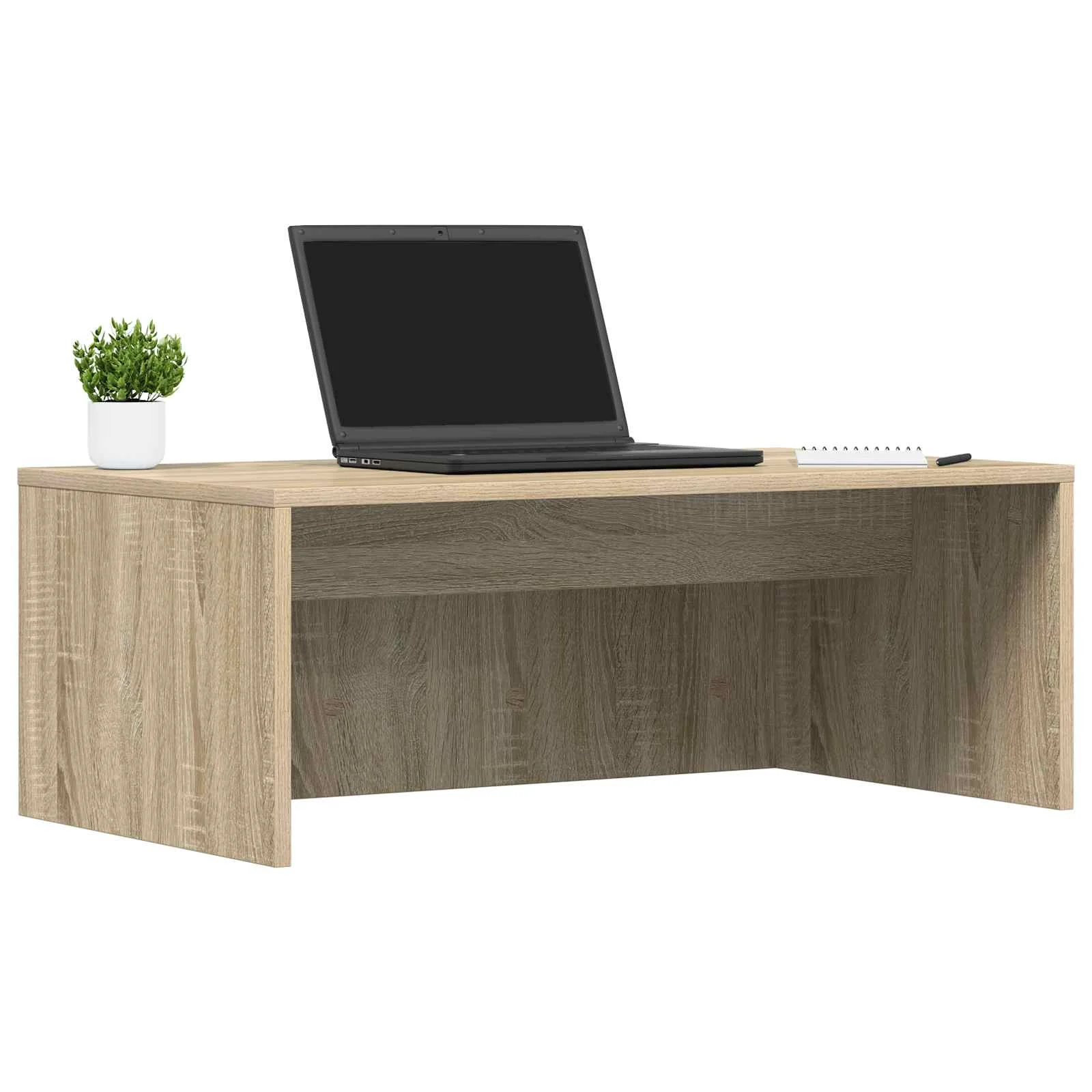Bureau mural 80 x 45 x 30 cm chêne sonoma bois d'ingénierie – vue de détail