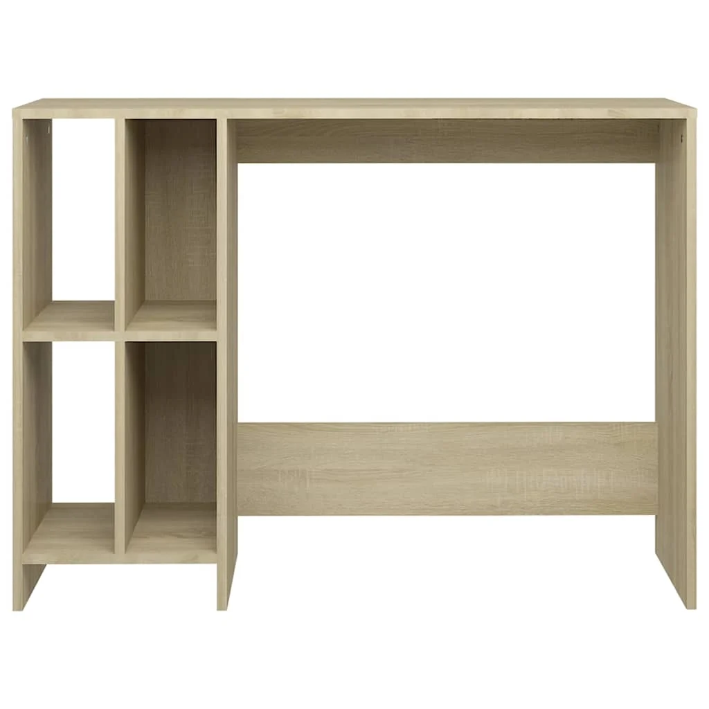 Bureau d'ordinateur portable 102,5 x 35 x 75 cm chêne sonoma bois d'ingénierie – vue de détail
