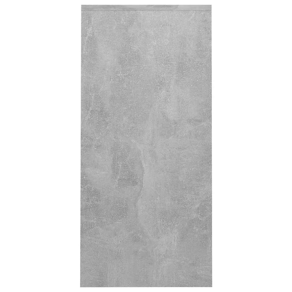 Bureau d'ordinateur portable 102,5 x 35 x 75 cm gris béton bois d'ingénierie – vue en situation