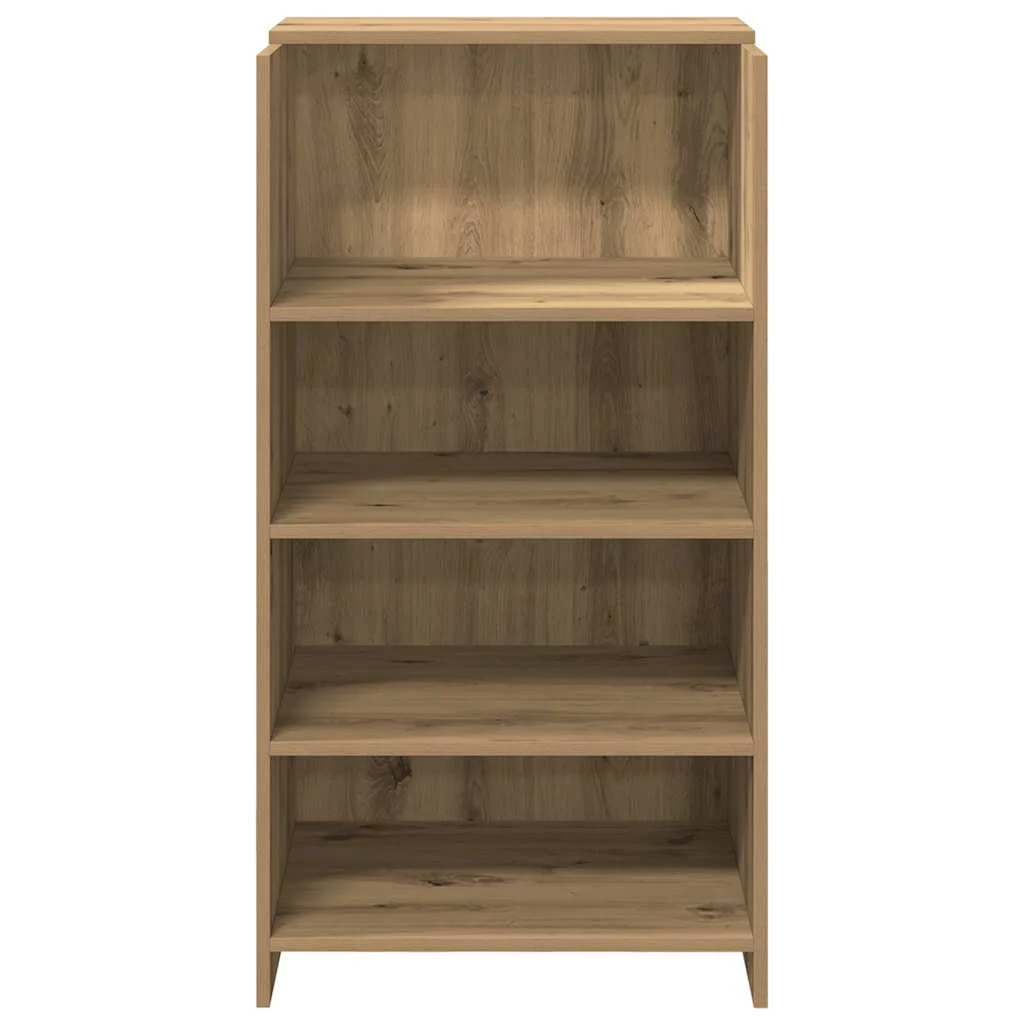 Bureau réception 55 x 50 x 103,5 cm chêne artisanal bois d'ingénierie – vue de dessus