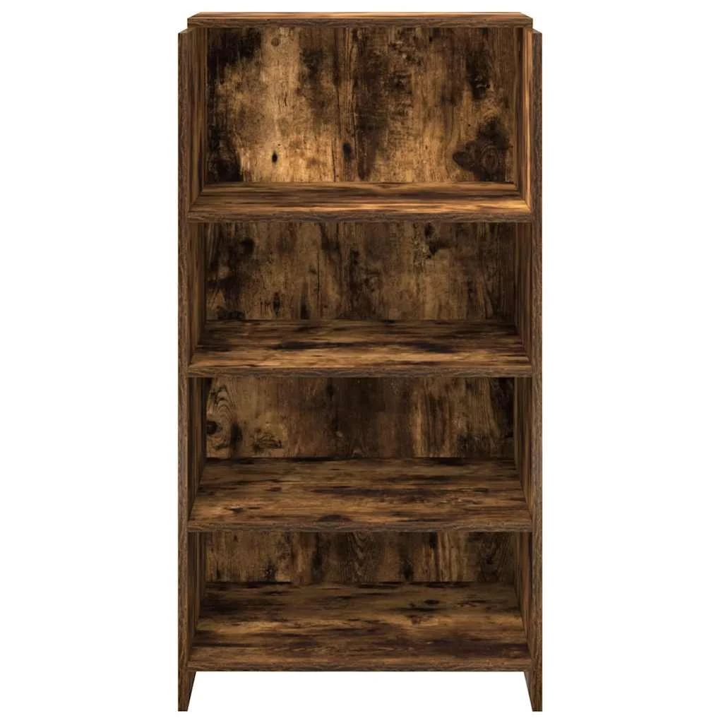 Bureau de réception 55 x 50 x 103,5 cm chêne fumé bois d'ingénierie – vue de dessus