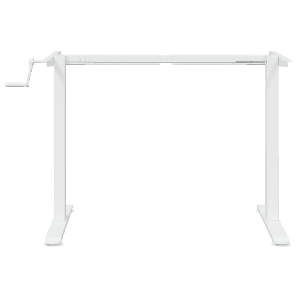 Cadre de bureau debout 135 x 60 x 70 cm blanc acier – vue en situation