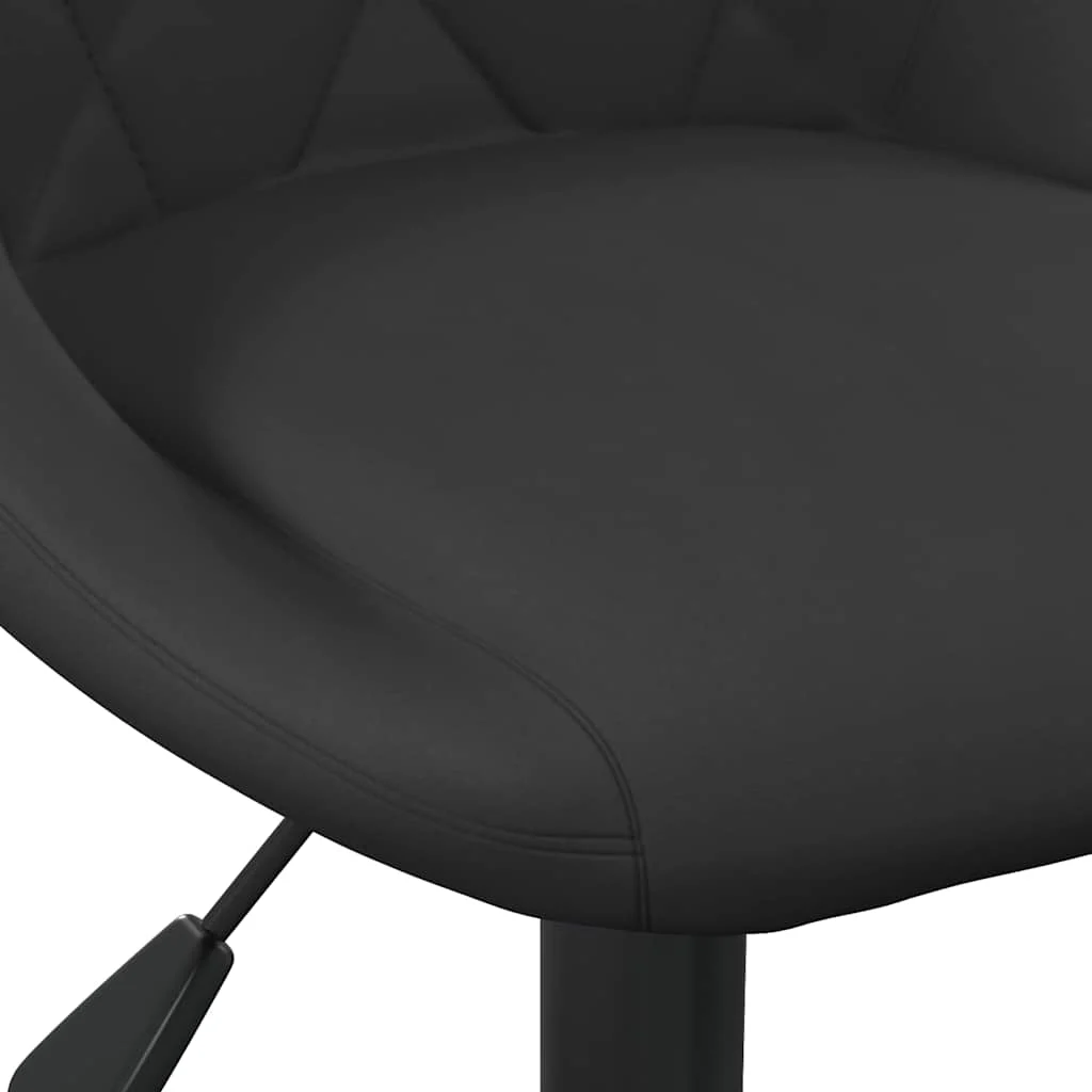 Chaise de bureau 44 x 46 x 79 cm noir velours – vue en situation