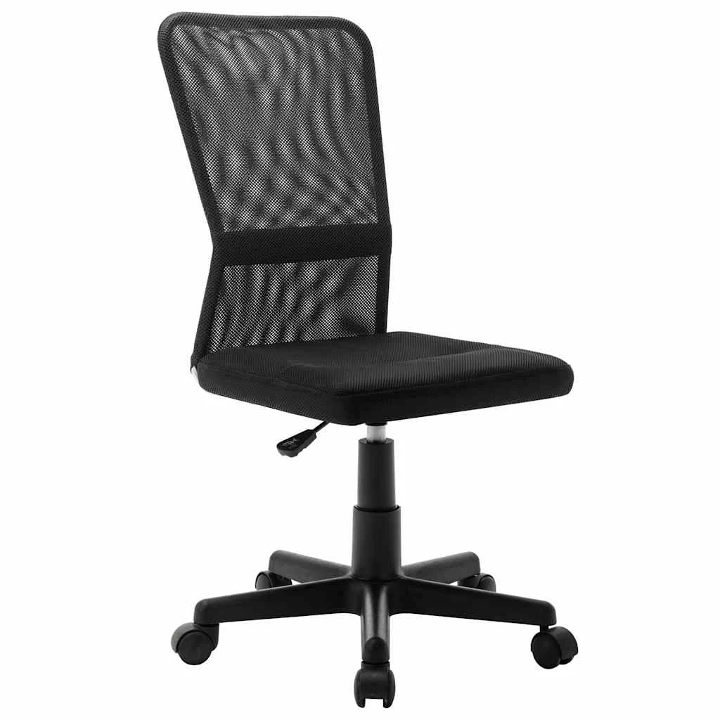 Chaise de bureau 44 x 52 x 100 cm noir maille – vue d’ensemble