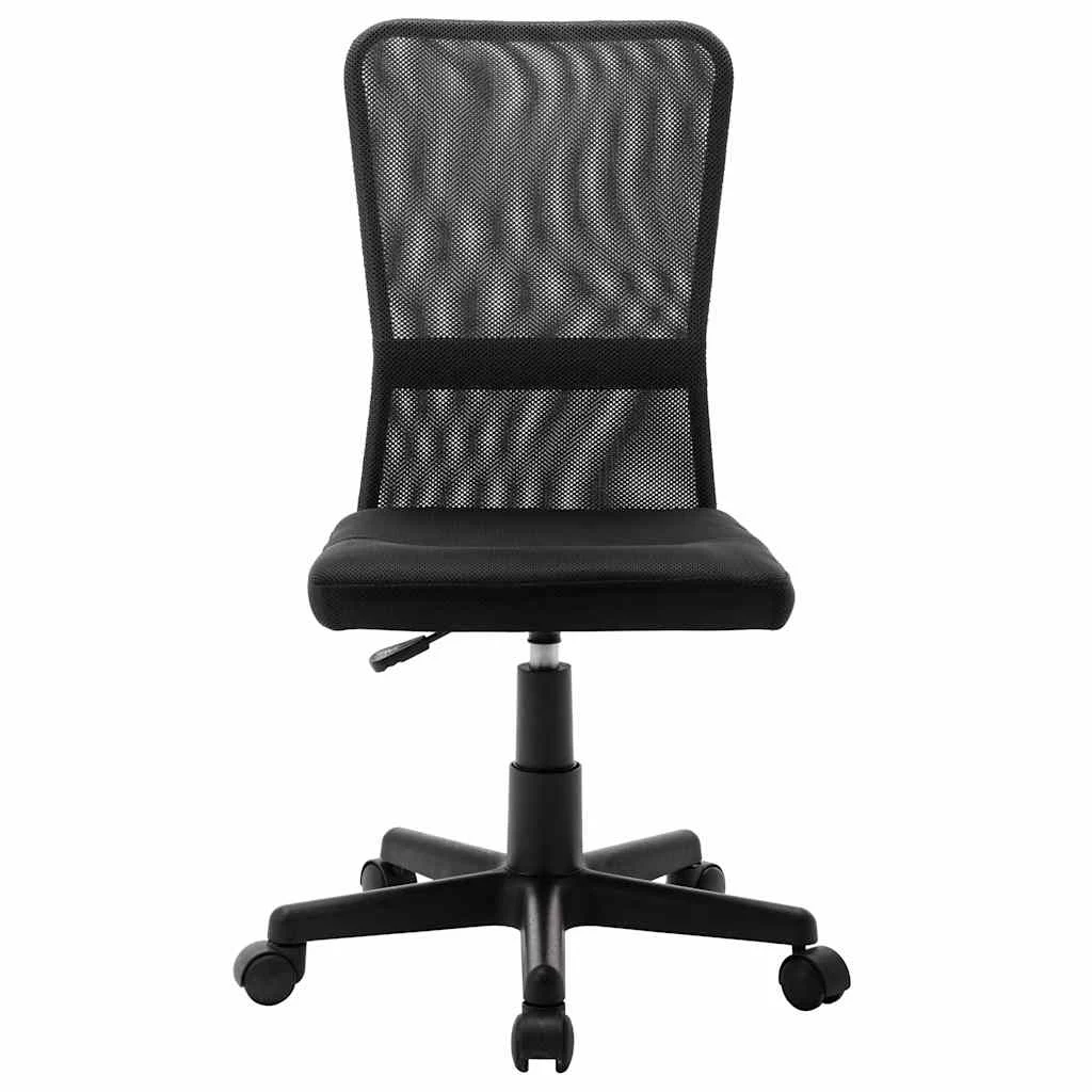 Chaise de bureau 44 x 52 x 100 cm noir maille – vue de face