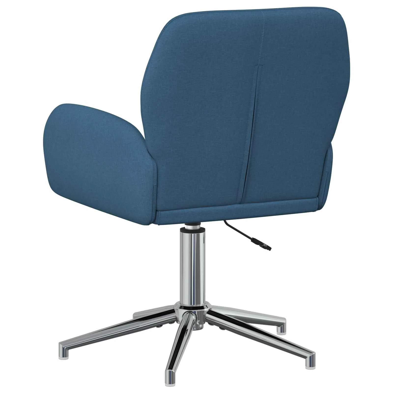 Chaise de bureau pivotante 54 x 58 x 90 cm bleu tissu – vue en situation