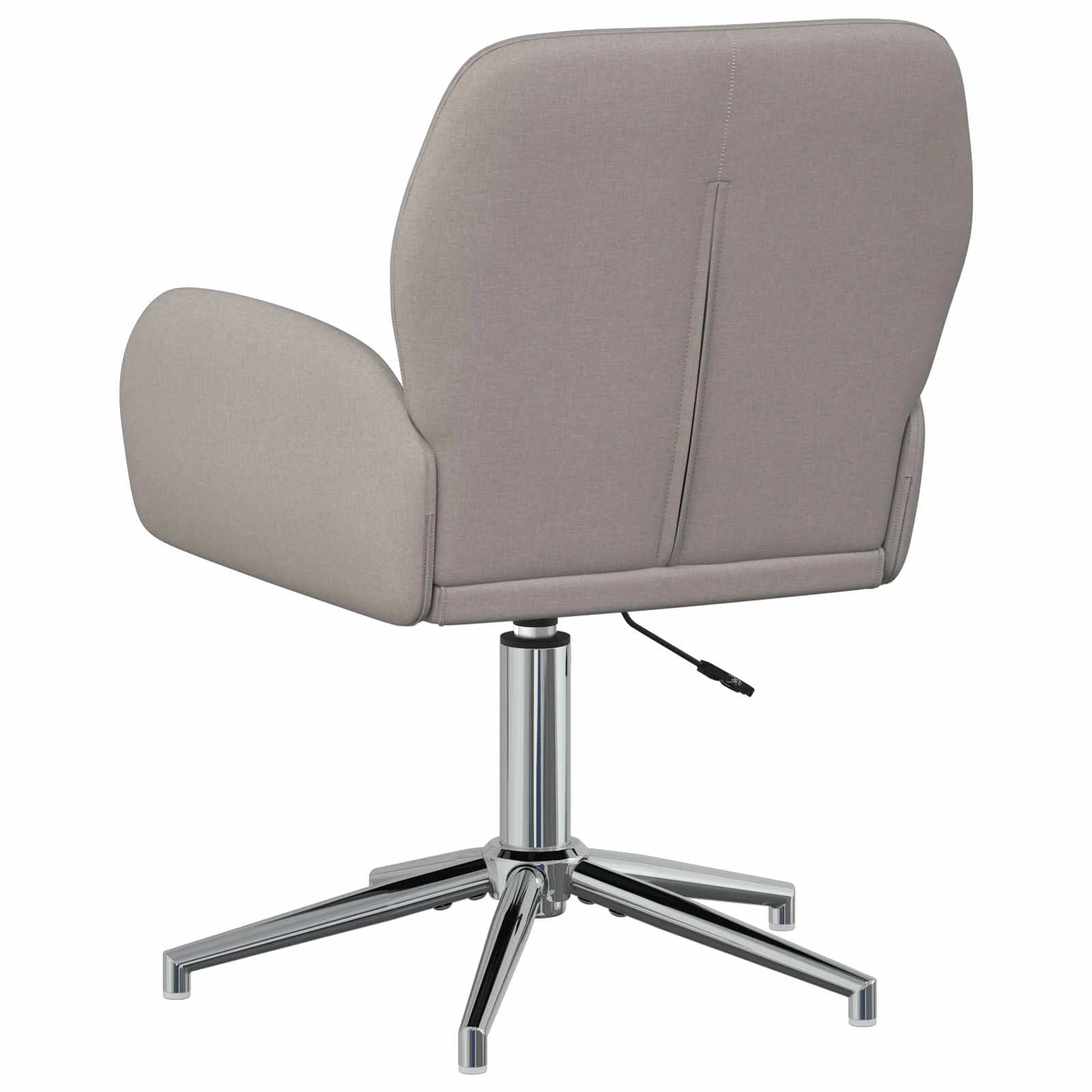 Chaise de bureau pivotante 54 x 58 x 90 cm taupe tissu – vue en situation