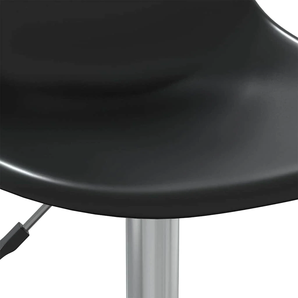 Chaise de bureau pivotante PP 46 x 59 x 82 cm noir métal – vue de dessus