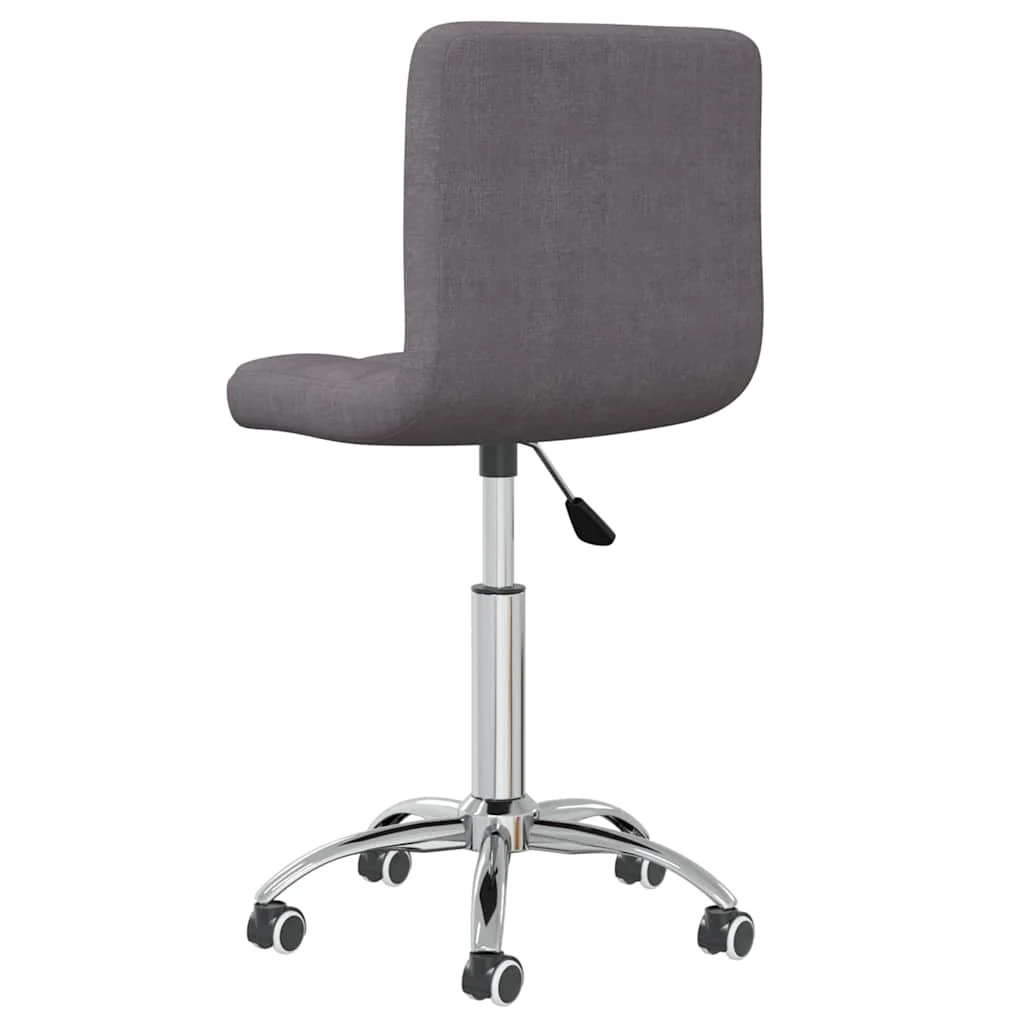 Chaise pivotante de bureau 40 x 47 x 86 cm taupe tissu – vue en situation