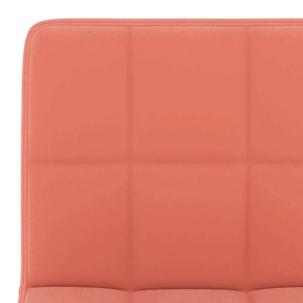 Chaise pivotante de bureau 40 x 47 x 87,5 cm rose velours – vue en situation