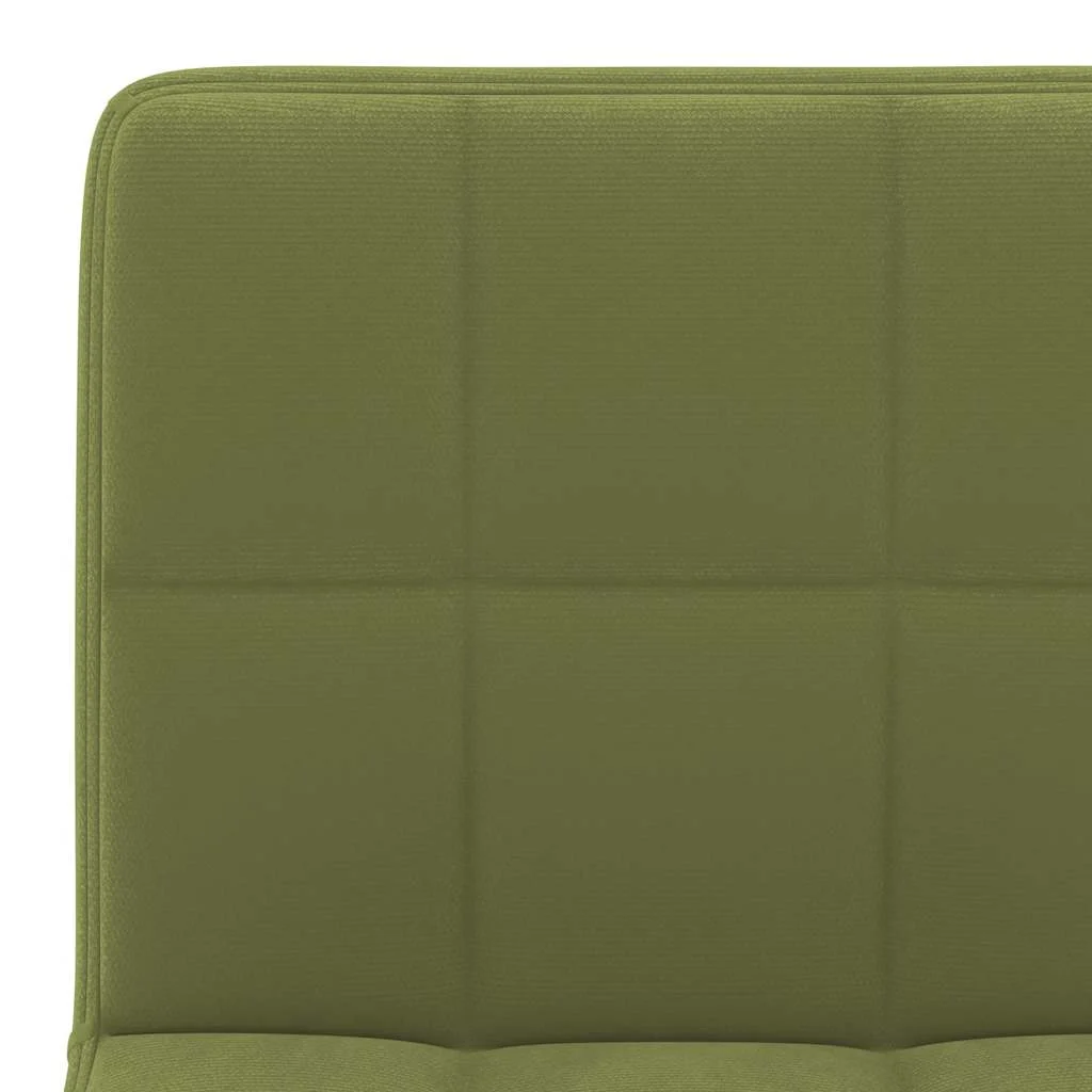 Chaise pivotante de bureau 40 x 47 x 87,5 cm vert clair velours – modèle 2 – vue en situation