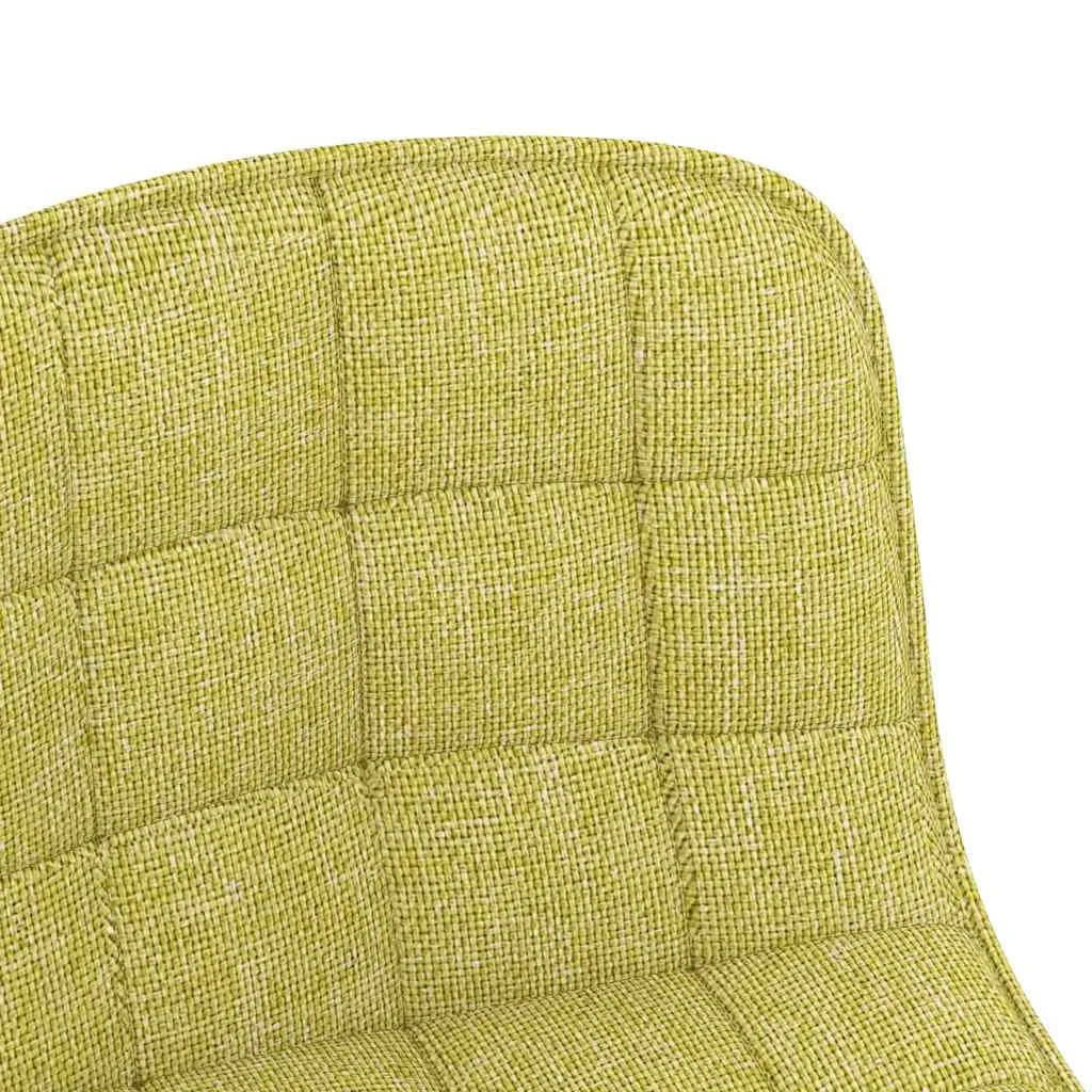 Chaise pivotante de bureau 42,5 x 45 x 80,5 cm vert tissu – vue en situation