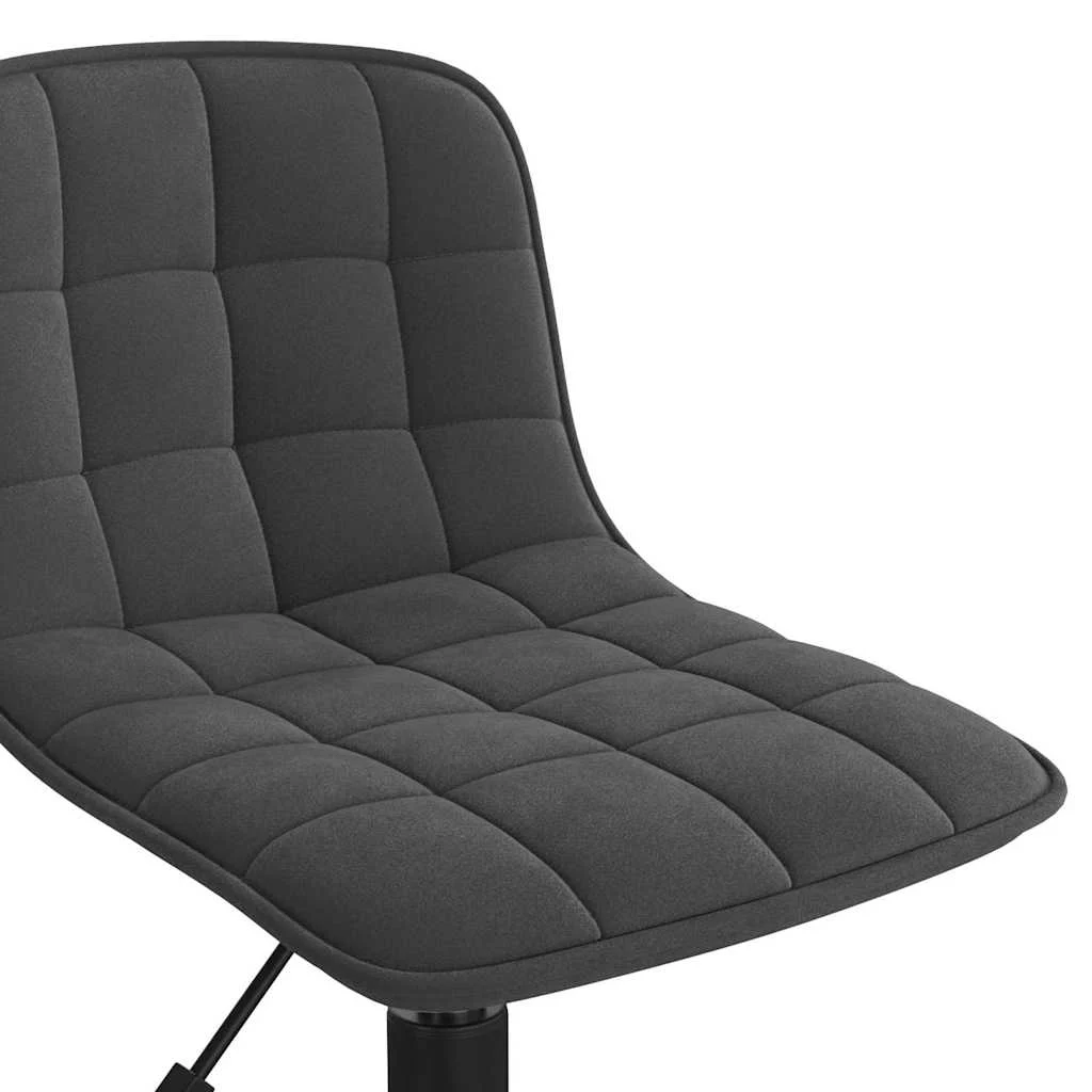 Chaise pivotante de bureau 42,5 x 45 x 81 cm noir velours – vue en situation