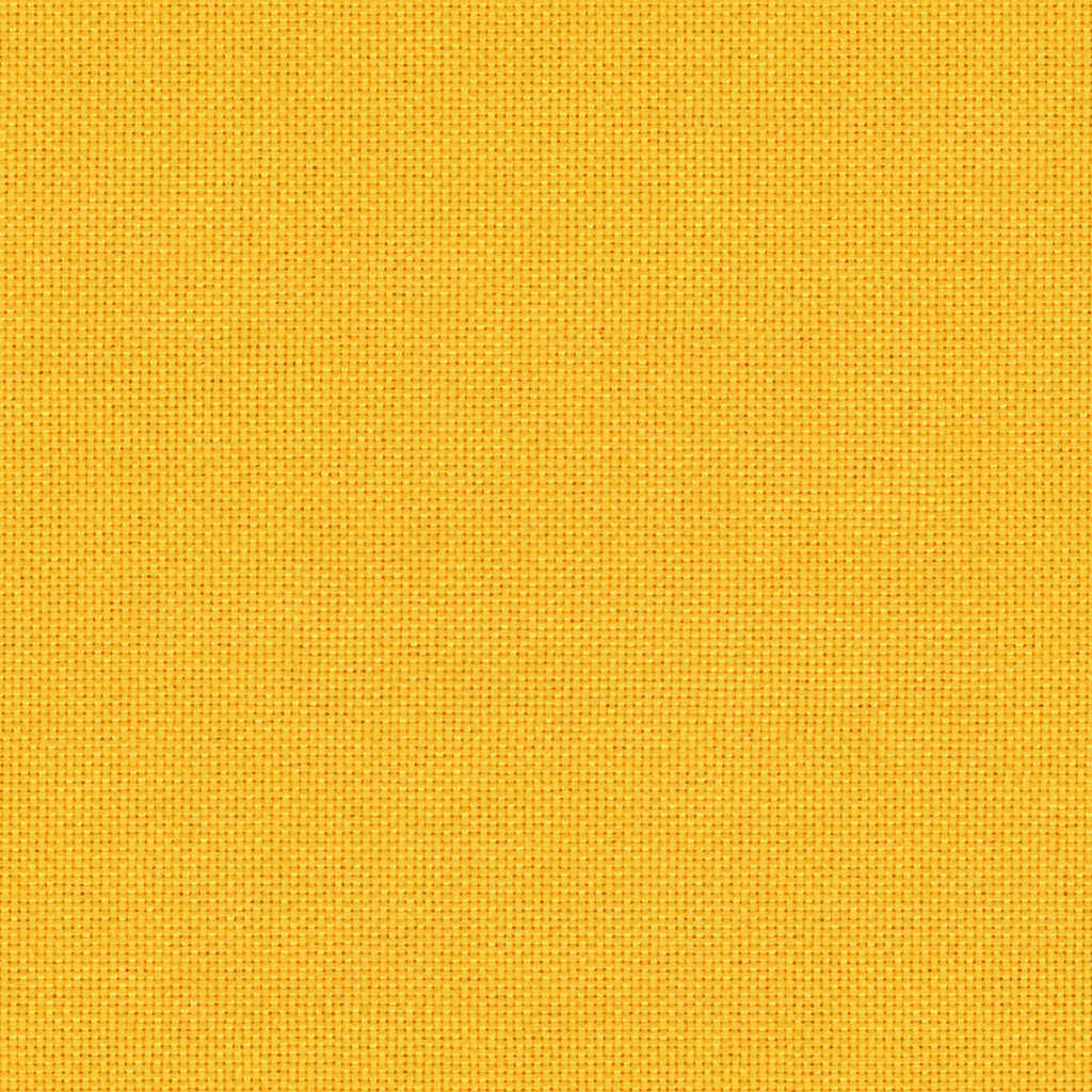 Chaise pivotante de bureau 50 x 51 x 86 cm jaune moutarde tissu – vue de dessus