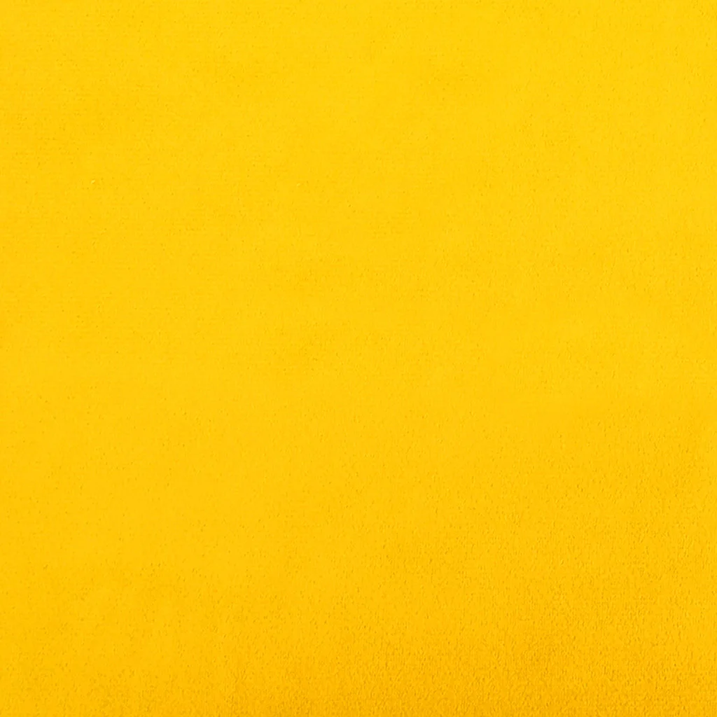 Chaise pivotante de bureau 50 x 51 x 90 cm jaune moutarde velours – vue de dessus