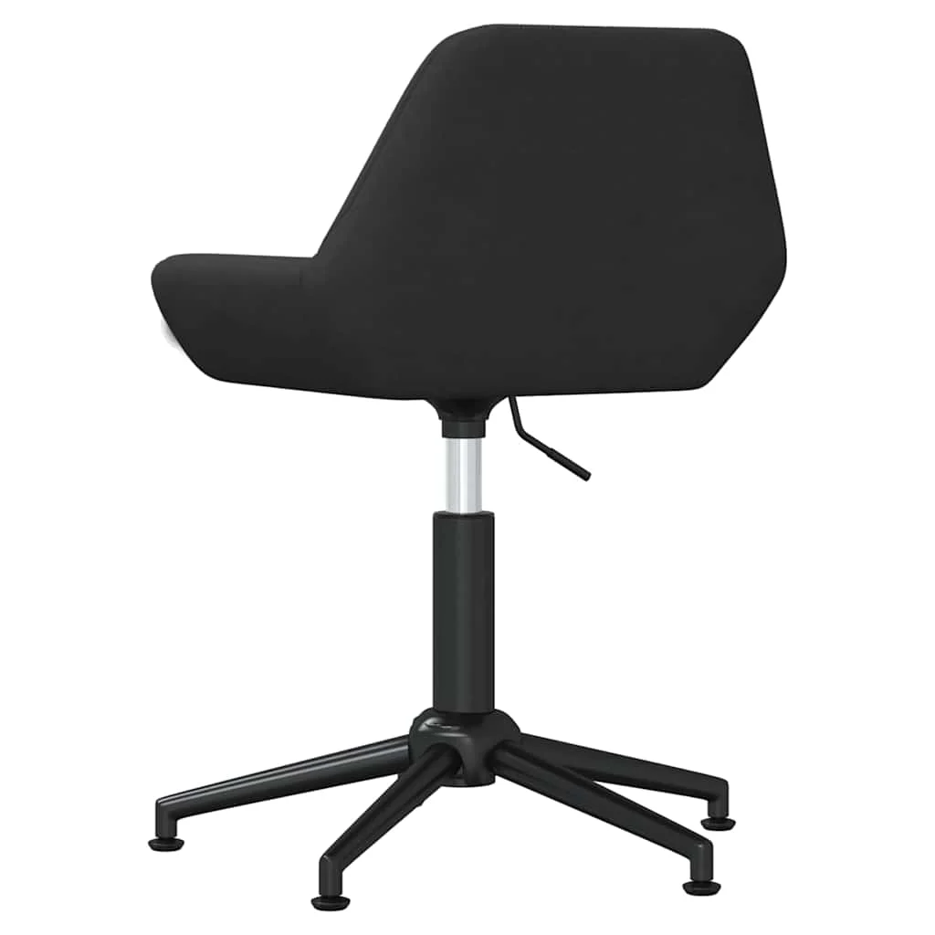 Chaise pivotante de bureau 50 x 51 x 90 cm noir velours – vue en situation