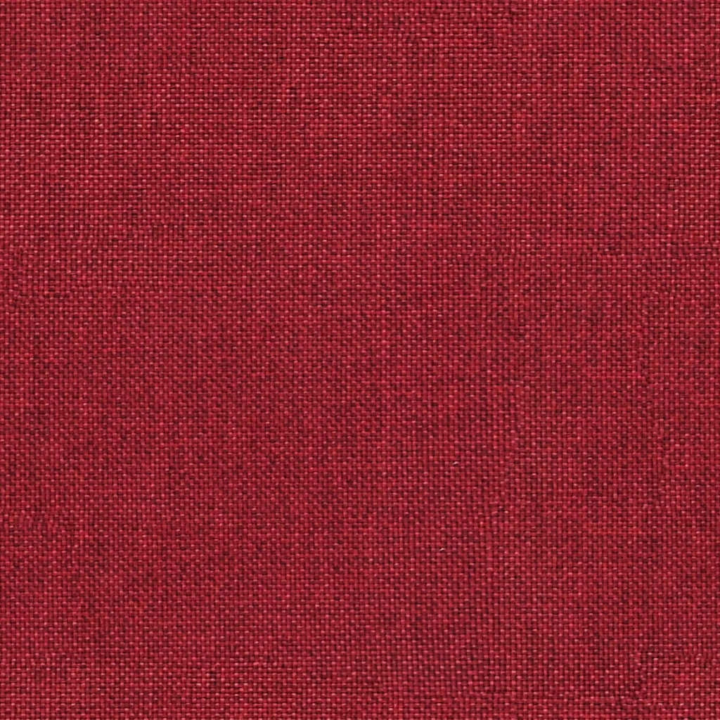 Chaise pivotante de bureau 50 x 51 x 90 cm rouge bordeaux tissu – vue de dessus