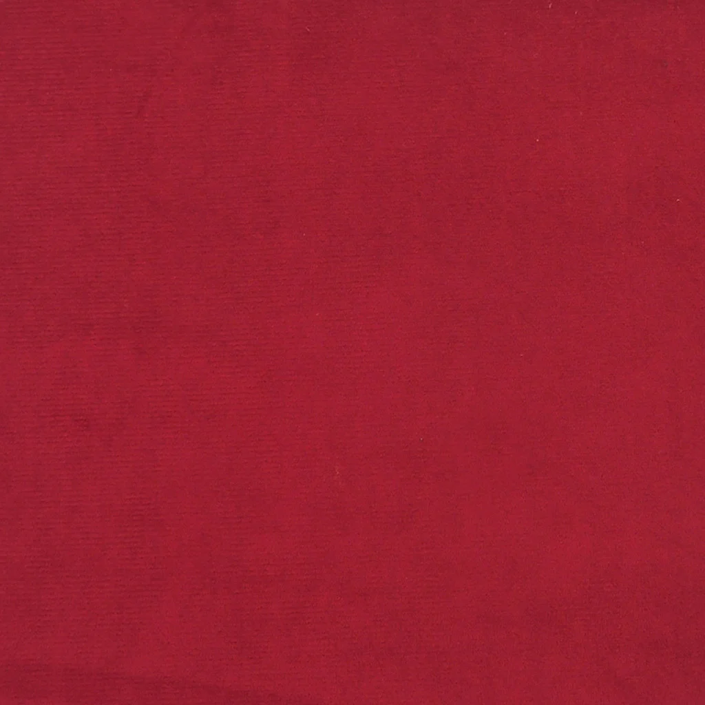 Chaise pivotante de bureau 50 x 51 x 90 cm rouge bordeaux velours – vue de dessus