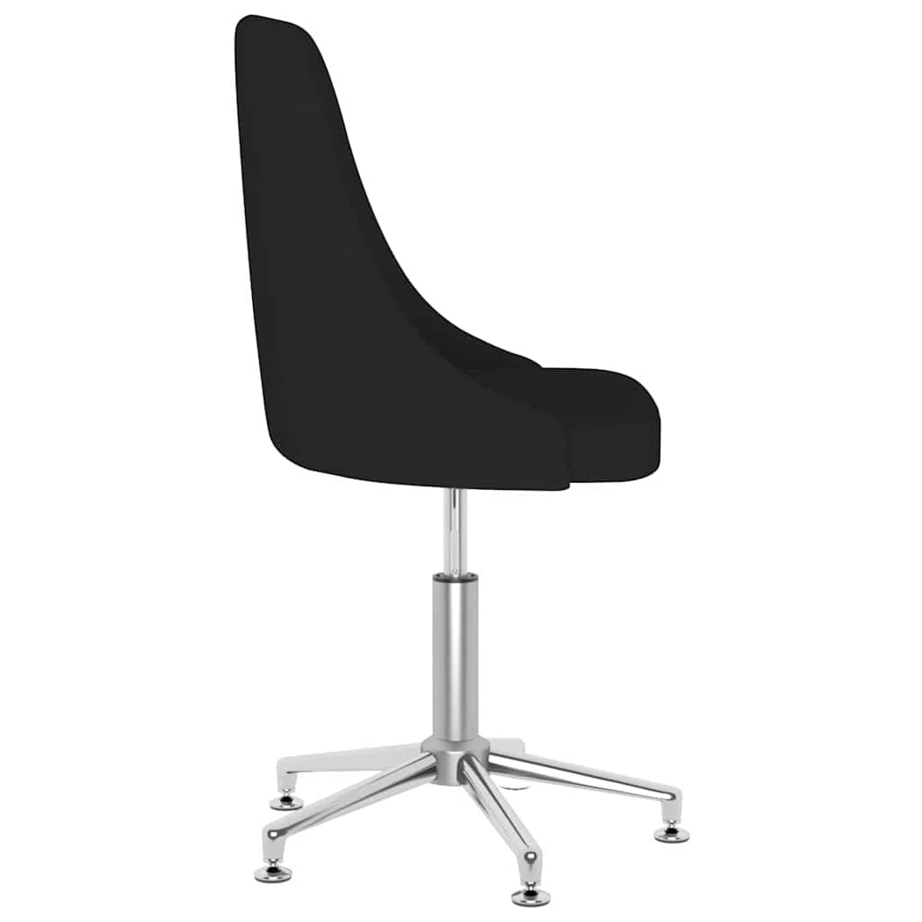 Chaise pivotante de bureau 50 x 51 x 95 cm noir tissu – modèle 2 – vue en situation