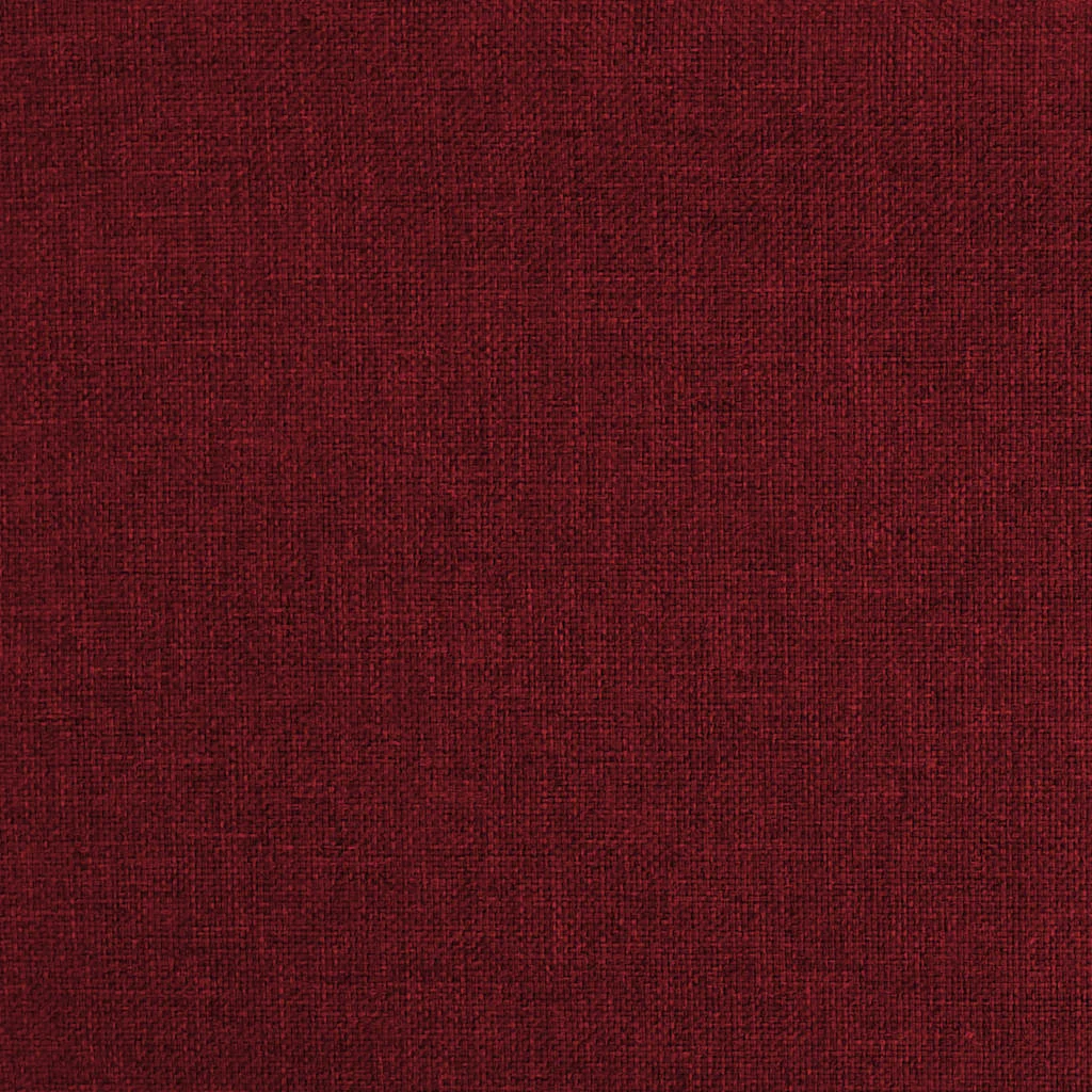 Chaise pivotante de bureau 51 x 56 x 94 cm rouge bordeaux tissu – vue de dessus