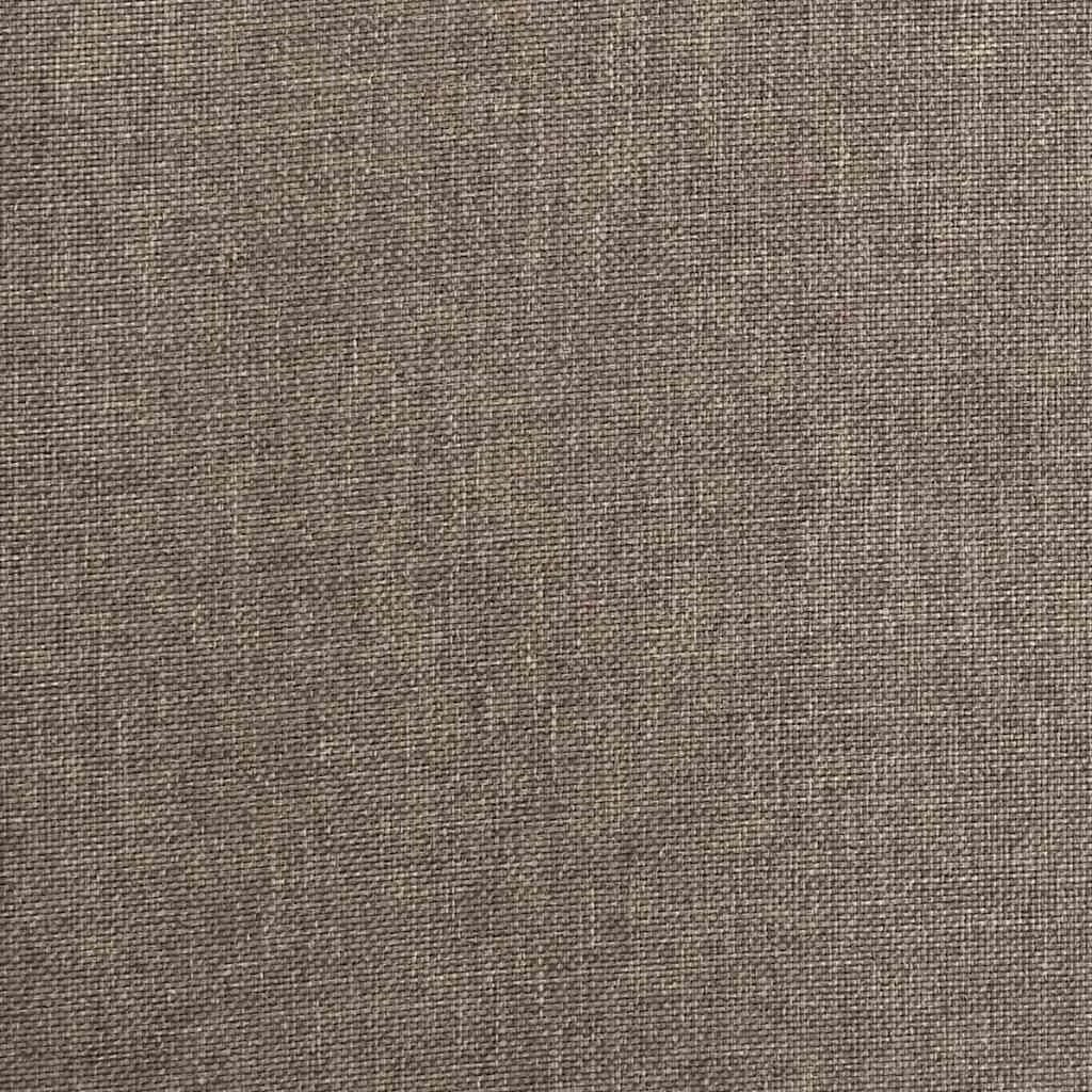 Chaise pivotante de bureau 52,5 x 53 x 83 cm taupe tissu – vue de dessus