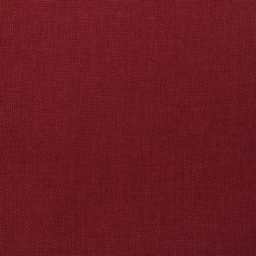 Chaise pivotante de bureau 52,5 x 53 x 88 cm rouge bordeaux tissu – vue de dessus