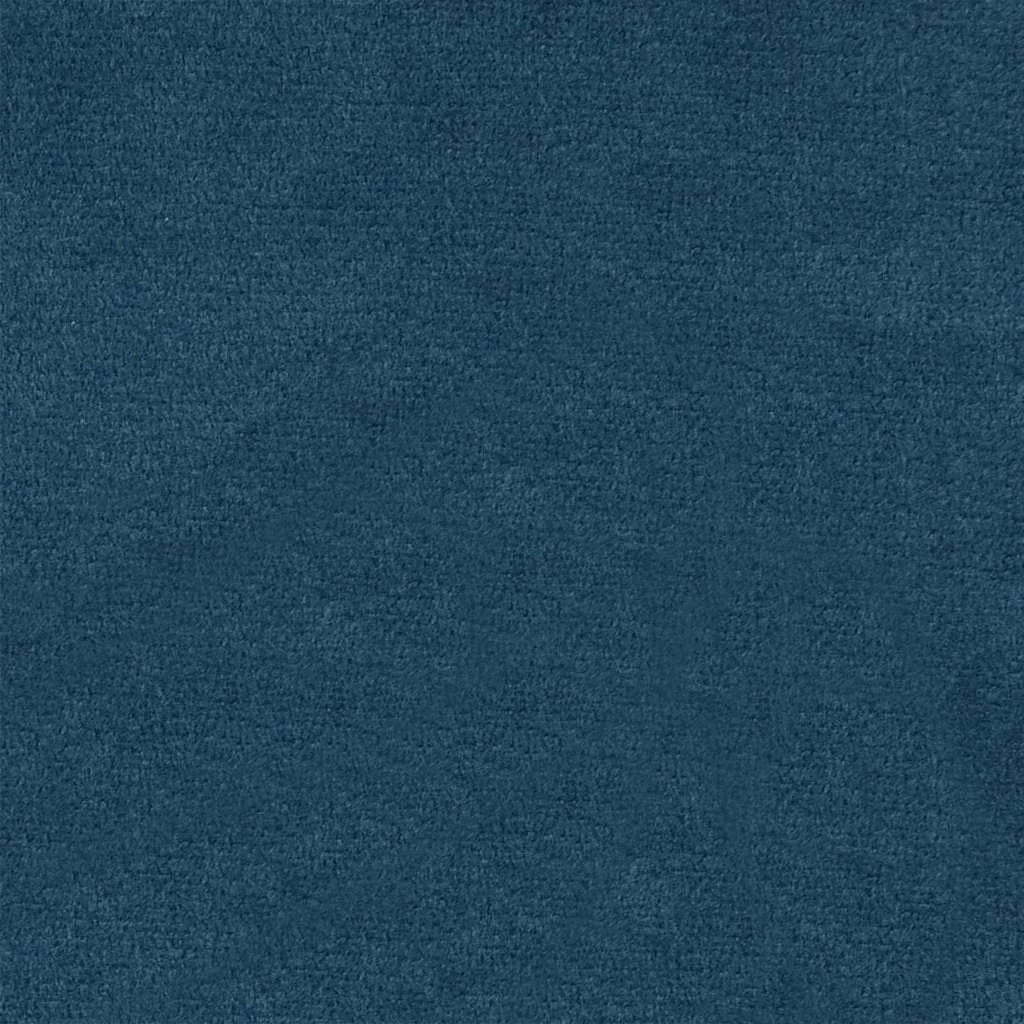 Chaise pivotante de bureau 52,5 x 65 x 87,5 cm bleu velours – vue de dessus