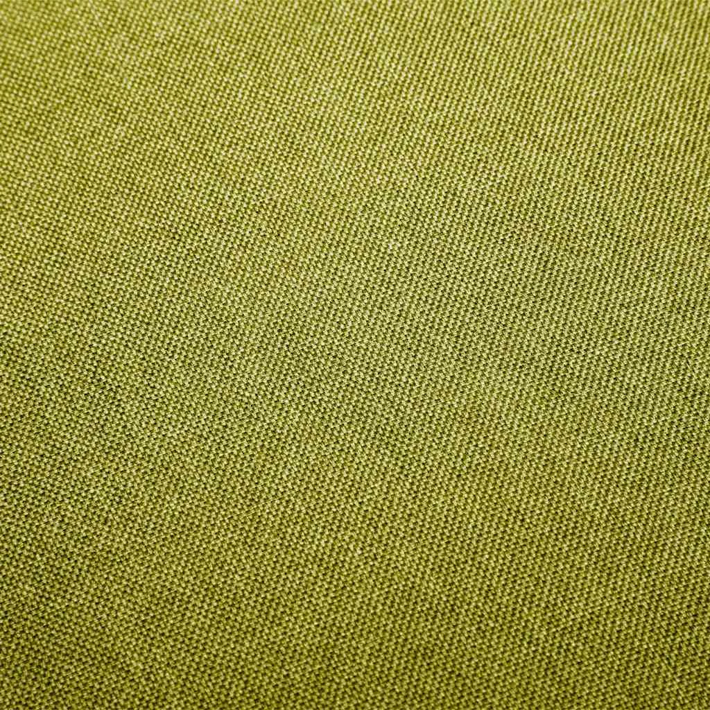 Chaise pivotante de bureau 53 x 51,5 x 89 cm vert tissu – vue de dessus