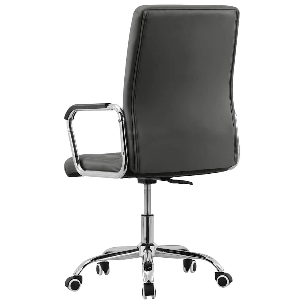 Chaise pivotante de bureau 54,5 x 64 x 106 cm anthracite tissu – vue de côté