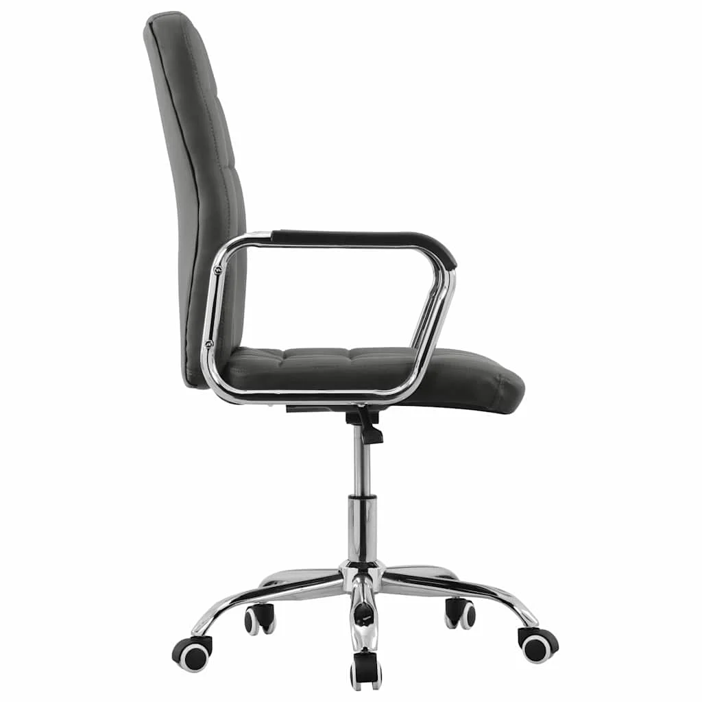 Chaise pivotante de bureau 54,5 x 64 x 106 cm anthracite tissu – vue de détail
