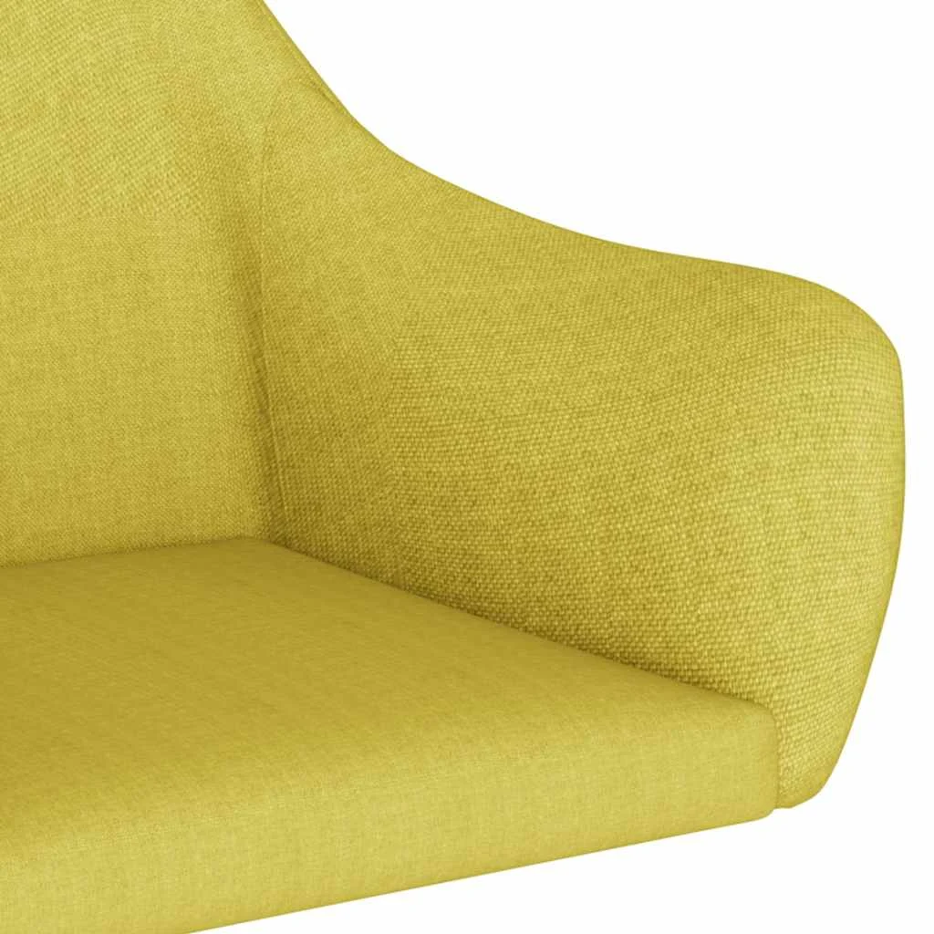 Chaise pivotante de bureau 54 x 61 x 89 cm vert tissu – vue en situation