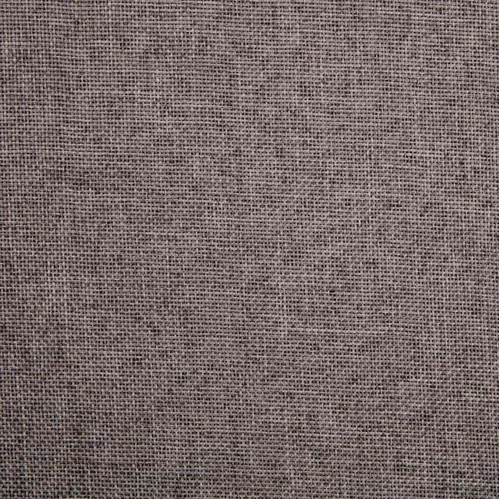 Chaise pivotante de bureau 55 x 53 x 92 cm taupe tissu – vue de dessus