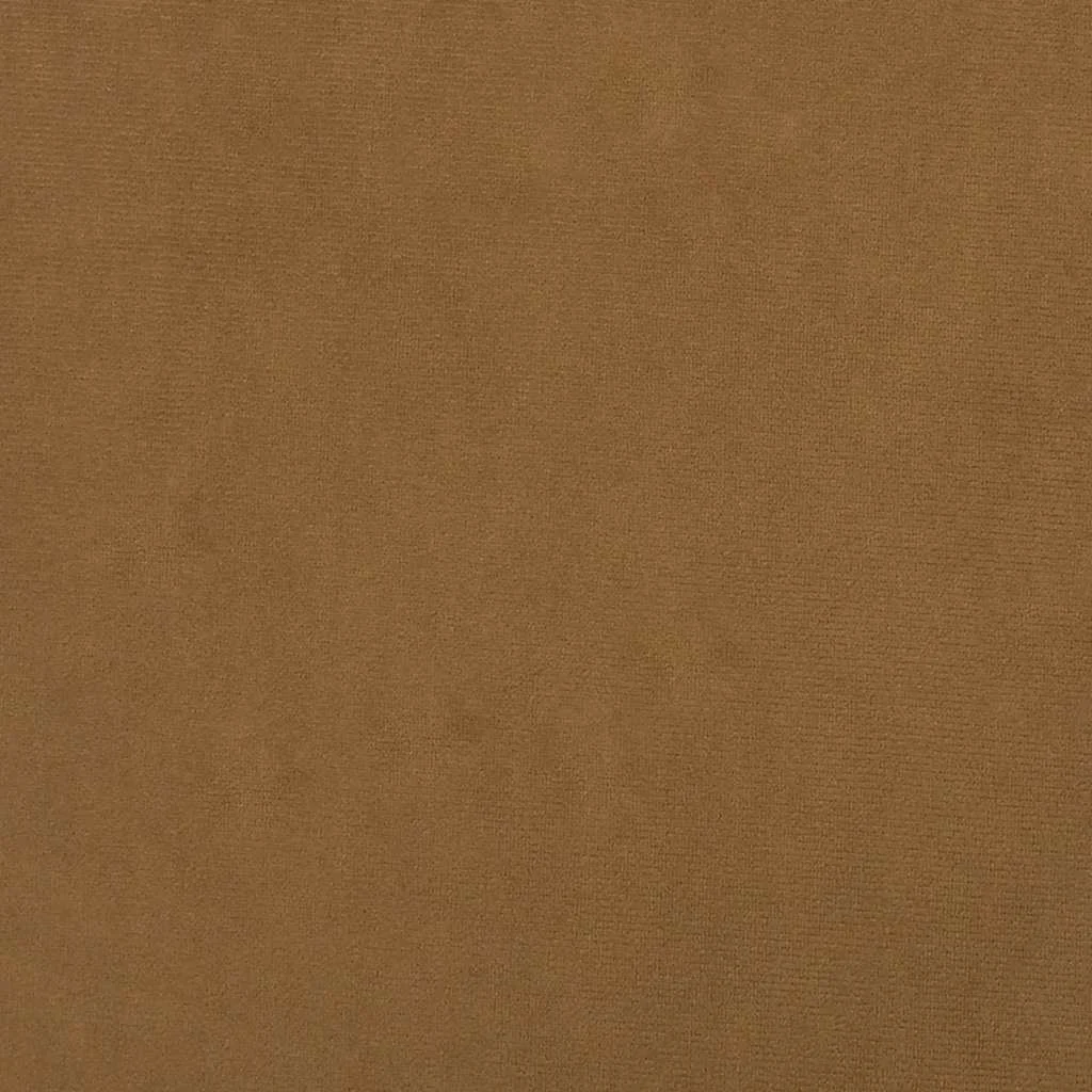 Chaise pivotante de bureau 66,5 x 58,5 x 80 cm marron velours – vue de dessus