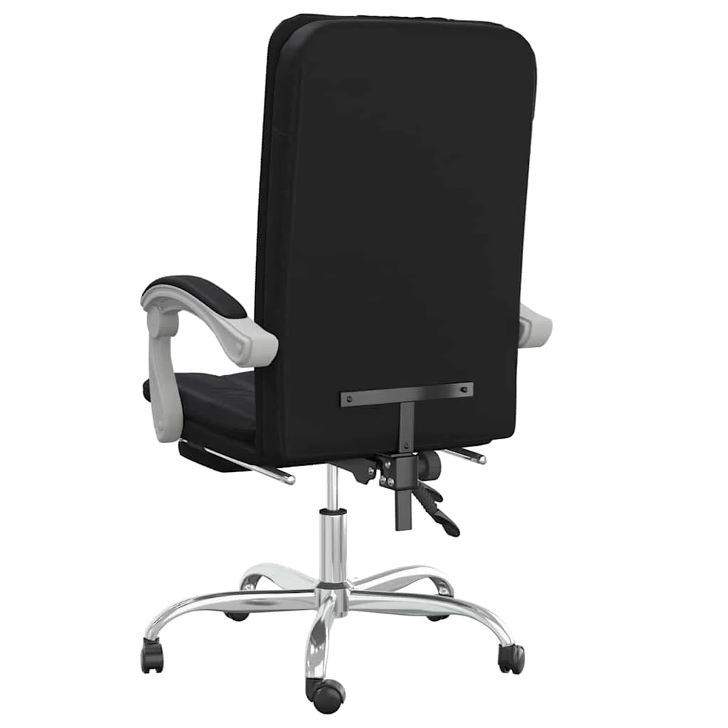 Fauteuil inclinable de bureau 63 x 56 x 120 cm noir similicuir – vue en situation