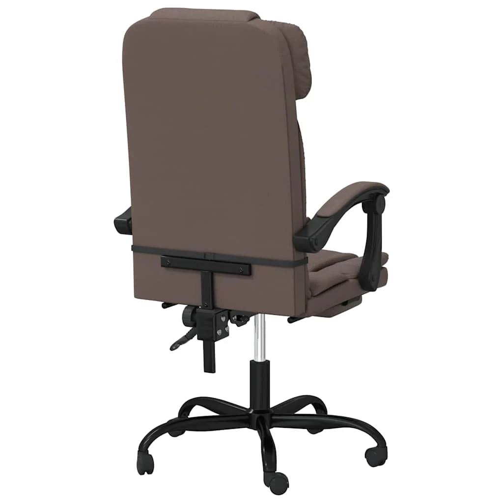 Fauteuil inclinable de bureau 63 x 56 x 122 cm marron similicuir – modèle 5 – vue en situation